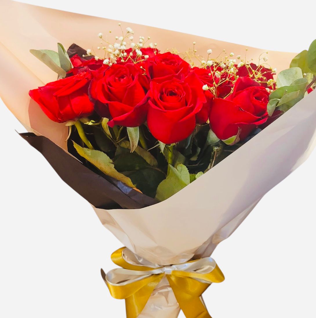 buque de 09 rosas nacionais